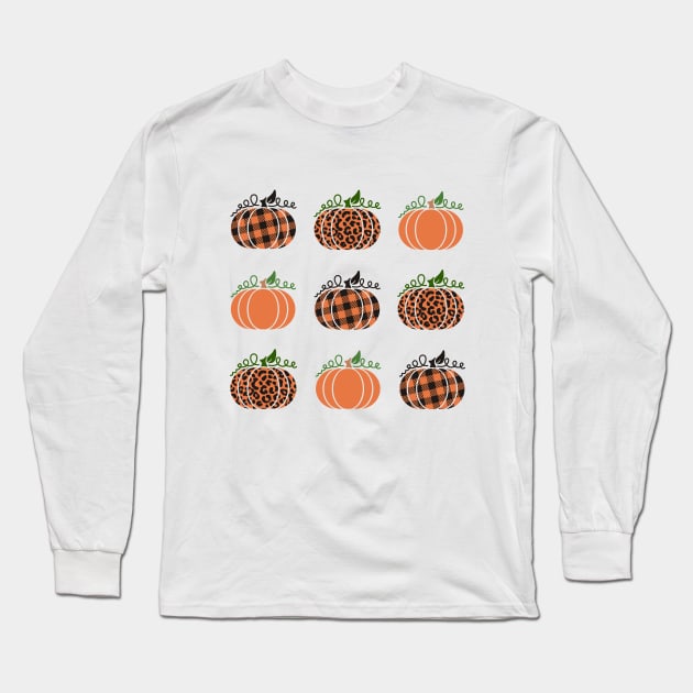 Pumpkin Long Sleeve T-Shirt by CindersRose